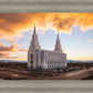 Layton Utah Fire in The Sky