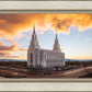 Layton Utah Fire in The Sky