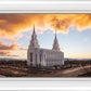 Layton Utah Fire in The Sky