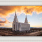 Layton Utah Fire in The Sky