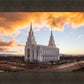 Layton Utah Fire in The Sky