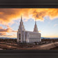 Layton Utah Fire in The Sky