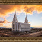 Layton Utah Fire in The Sky