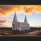 Layton Utah Fire in The Sky