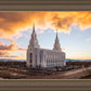 Layton Utah Fire in The Sky
