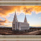 Layton Utah Fire in The Sky