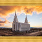 Layton Utah Fire in The Sky