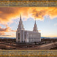 Layton Utah Fire in The Sky
