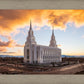 Layton Utah Fire in The Sky