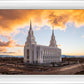 Layton Utah Fire in The Sky