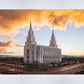 Layton Utah Fire in The Sky