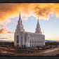 Layton Utah Fire in The Sky