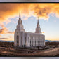 Layton Utah Fire in The Sky