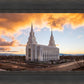 Layton Utah Fire in The Sky