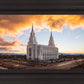 Layton Utah Fire in The Sky