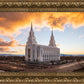 Layton Utah Fire in The Sky