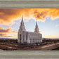 Layton Utah Fire in The Sky