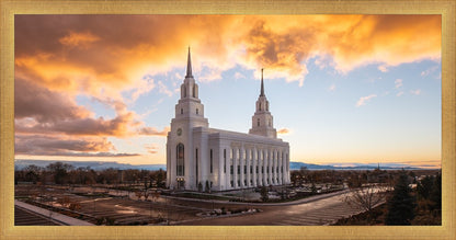 Layton Utah Fire in The Sky