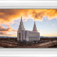 Layton Utah Fire in The Sky
