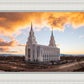 Layton Utah Fire in The Sky