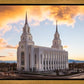 Layton Utah Fire in The Sky