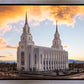 Layton Utah Fire in The Sky