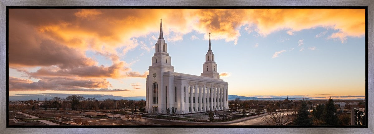 Layton Utah Fire in The Sky