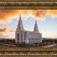 Layton Utah Fire in The Sky