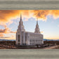 Layton Utah Fire in The Sky