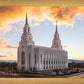 Layton Utah Fire in The Sky