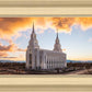 Layton Utah Fire in The Sky