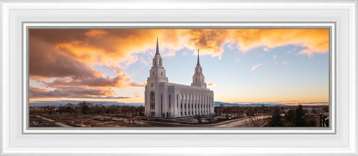 Layton Utah Fire in The Sky