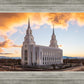 Layton Utah Fire in The Sky