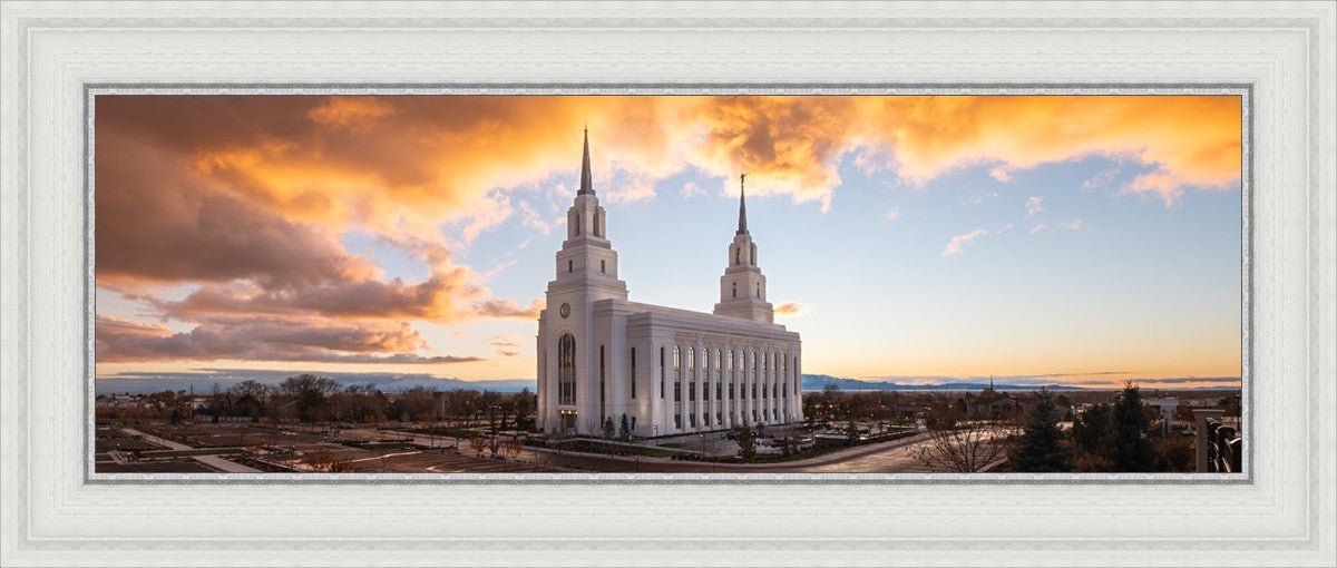 Layton Utah Fire in The Sky