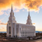 Layton Utah Fire in The Sky