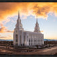 Layton Utah Fire in The Sky