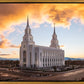 Layton Utah Fire in The Sky