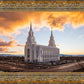 Layton Utah Fire in The Sky