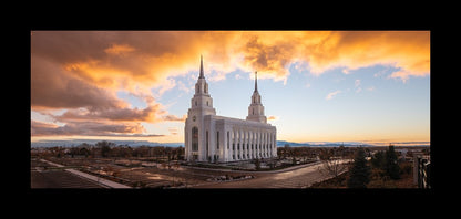 Layton Utah Fire in The Sky