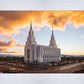 Layton Utah Fire in The Sky