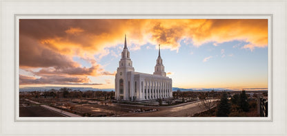 Layton Utah Fire in The Sky