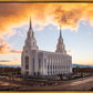 Layton Utah Fire in The Sky