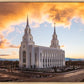 Layton Utah Fire in The Sky