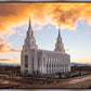 Layton Utah Fire in The Sky