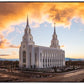 Layton Utah Fire in The Sky