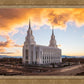 Layton Utah Fire in The Sky