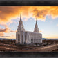 Layton Utah Fire in The Sky