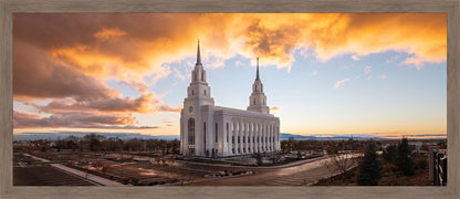 Layton Utah Fire in The Sky