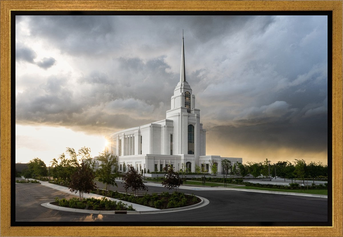 Syracuse Utah Safety in The Storm Gallery Wrap
