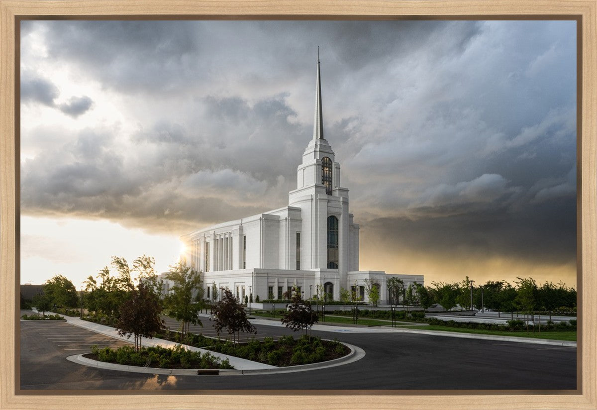 Syracuse Utah Safety in The Storm Gallery Wrap